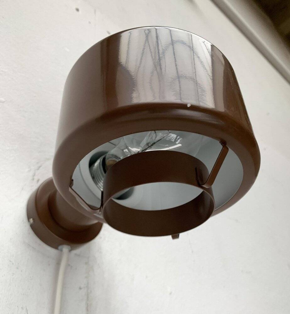 Mid-Century Danish Space Age Piccolo Wall Lamps from Lyfa, 1960s, Set of 2
