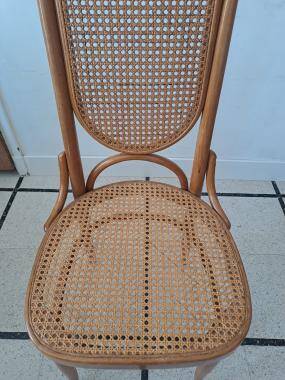 Thonet cane chairs