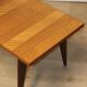 Vintage wooden coffee table, 1960s