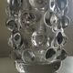 Vintage bubble crystal vase