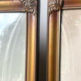 Pair identical vintage metal frames