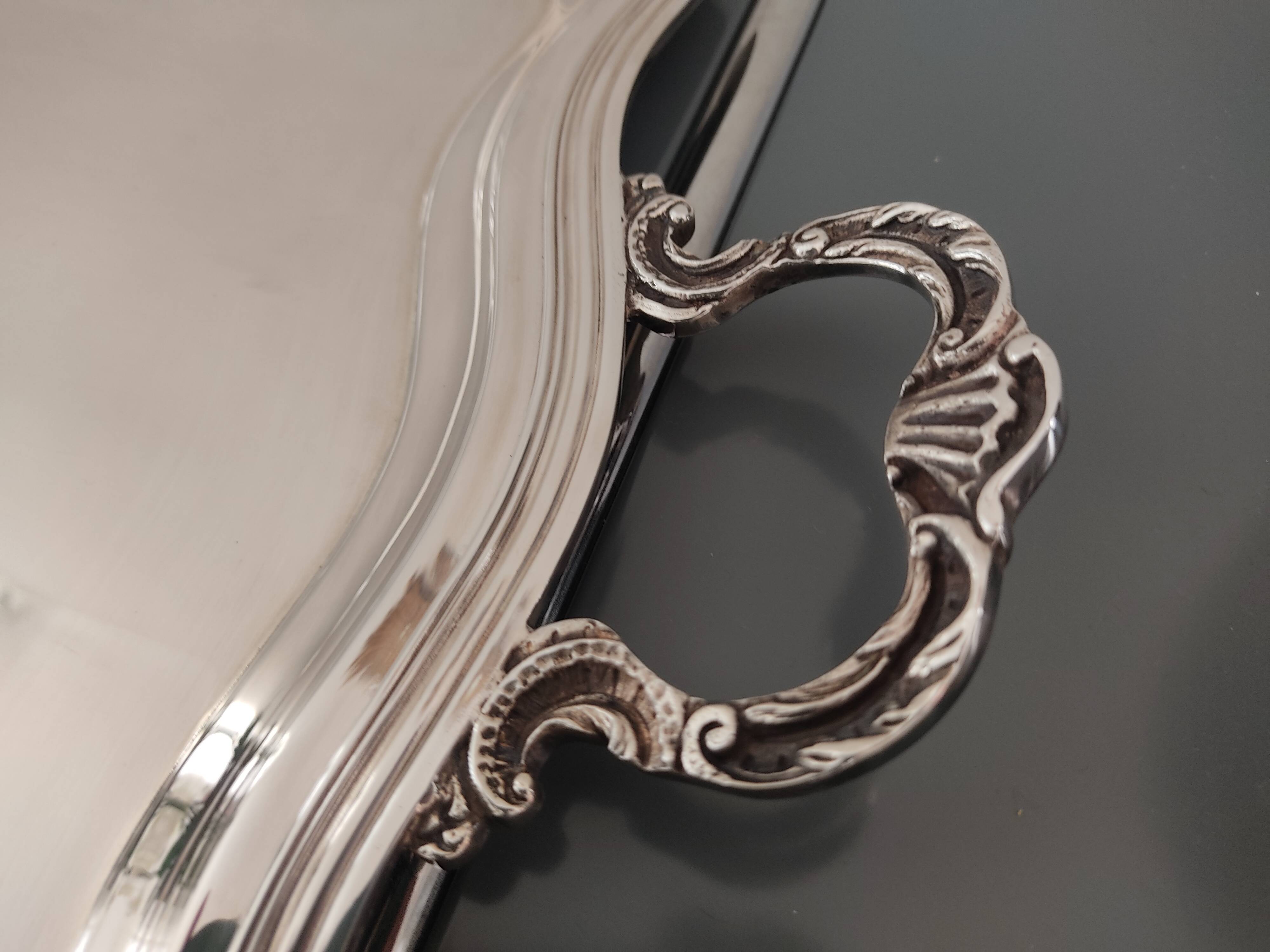 Art deco tray signed roux marquiand