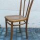 Chaise ancienne en bois tourné