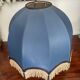 Vintage fringed lampshade 27cm