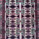 Handmade Persian Beluch rug 80x60cm