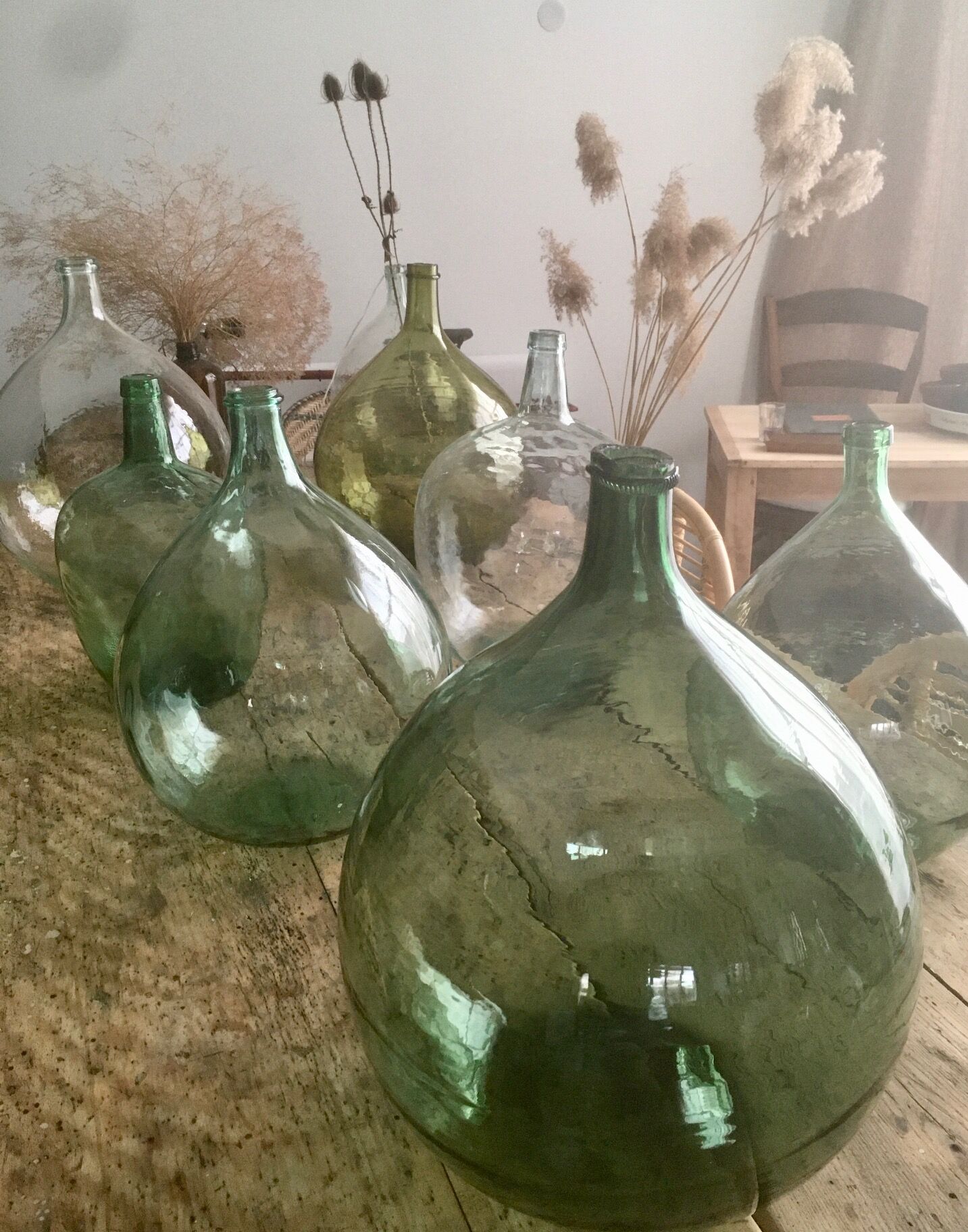30L old giant demijohn