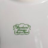 Plat de service à fromage en porcelaine de Limoges