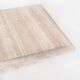 Large vintage travertine marble coffee table. Italy, 1980s