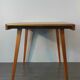 Extendable table in Beech Frantisek Jiràk by Tatra, Vintage Czechoslovak 1950s