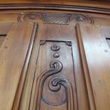 Armoire en merisier XIX, Louis XV