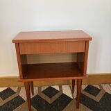 Bedside table compass legs