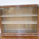 Art Deco Display Cabinet Walnut 1920s 1930s