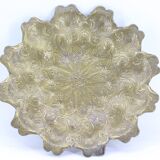 Moroccan brass tray