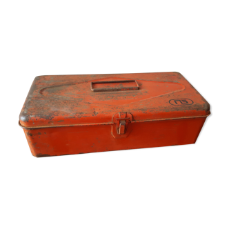 Old metal toolbox