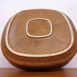 Glazed Lava Ceramic Bowl from Scheurich, Germany, 1970s