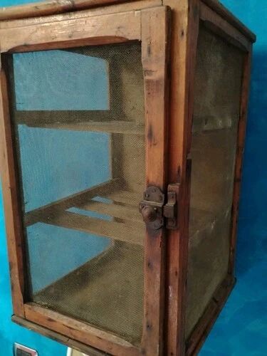 Antique Toscani Showcase in Wood, 19th Century