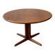 Round Extendable Table, Denmark 1960s/1970s, Mid-C, Vintage