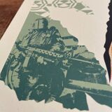 Shepard fairey (obey), american range, signed and dated offset lithograph