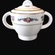 Antique sugar bowl Moulin des Loups Orchies "Angola" A748