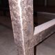 Rectangular steel and wood table