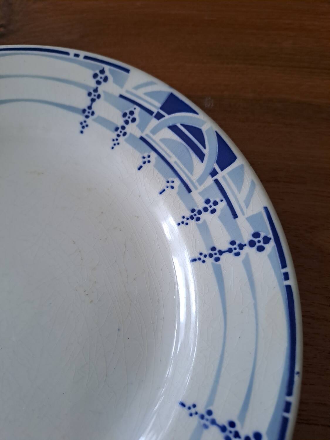 Antique dessert plates
