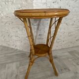 Rattan table
