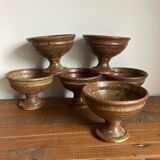 6 stoneware bowls