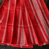 Set of six napkins in cotton / linen vintage dimension: height -52cm- width -48cm-