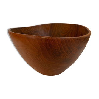 Selency teak bowl x Monoprix Croisé Laroche