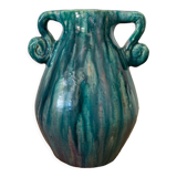 Bluish and pinkish amphora