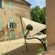 Vintage beveled mirror