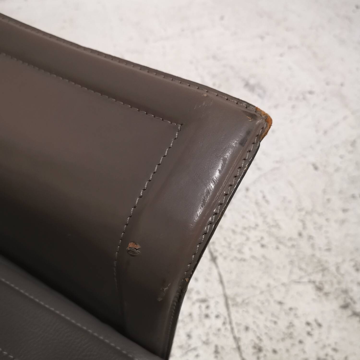 Large Korium armchair(s), design by Tito Agnoli, Matteo Grassi, 1980