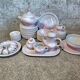 Service de table complet Niderviller faïence Art modele aurore  1950s