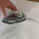 Chisled glass ceiling light