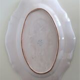 Dish Henriot Quimper decorations with flowers