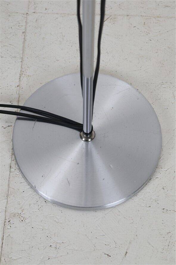 Danish modern design double spot floor lamp / reading lamp / aluminum / 1970s-1980s