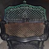 Mixed heating stove 19th century in Calais