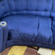 Round Italian design sofa from the 1950s.