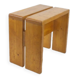 Stool by Charlotte Perriand for Les Arcs 1968