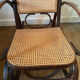Wood and cane rocking chair