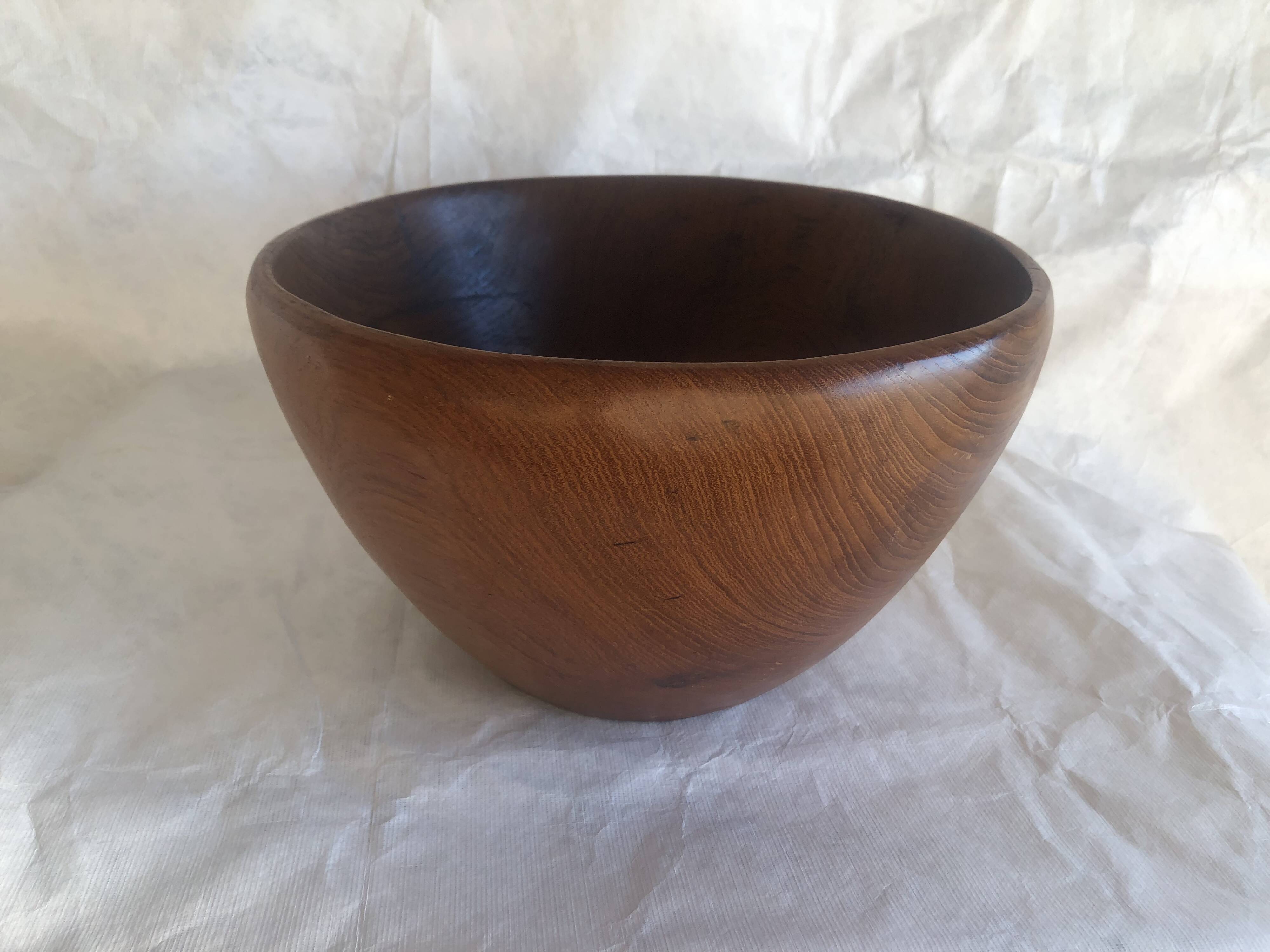 saladier en Teck vintage  sandinave