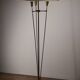 Vintage Arlus floor lamp in metal and brass, 1960