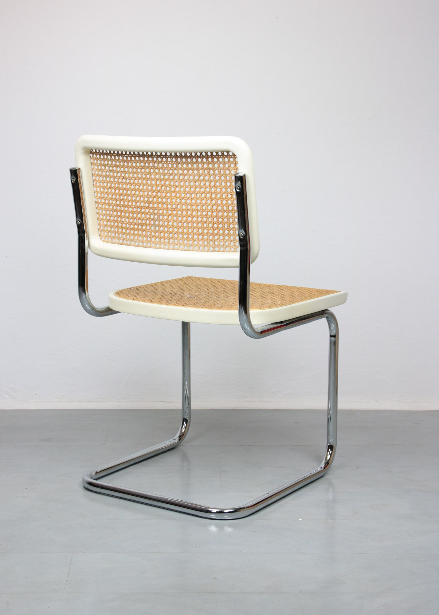 Pair of s32 tubular chairs by Marcel Breuer, 1960