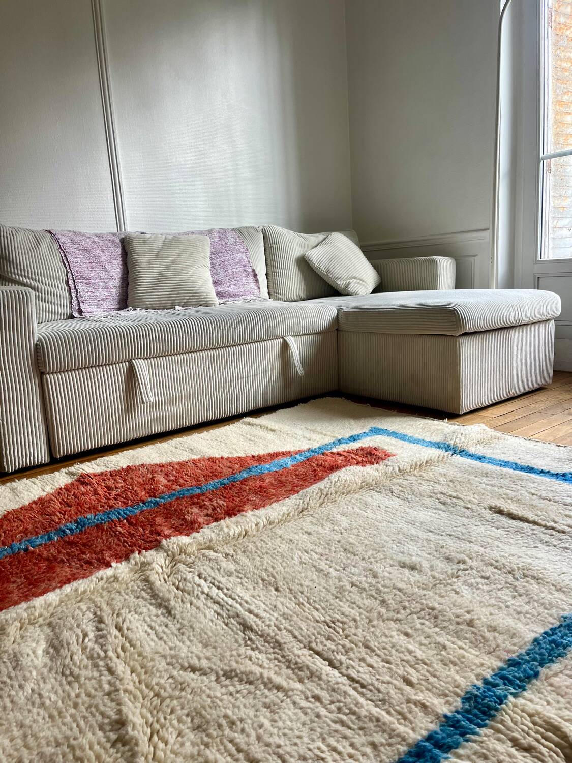 Berber rug 100% wool 160 x 242