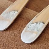 Christofle - Set of 6 Dax model table spoons in silver plated metal
