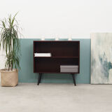 Bibliothèque en palissandre, design danois, années 1970, fabriquée par Hjørnebo