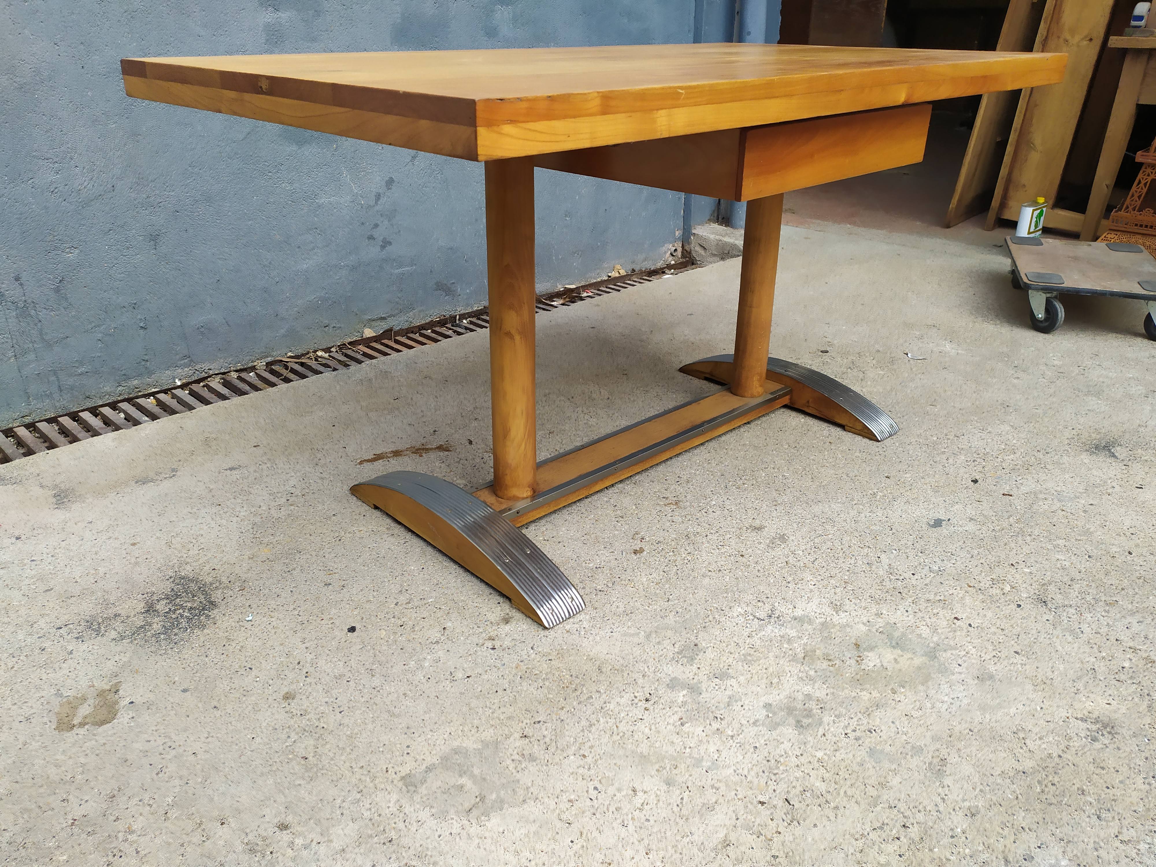 Wooden bistro table 1930