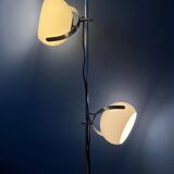 White vintage Dijkstra mushroom floor lamp