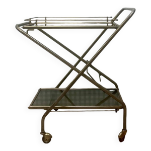 desserte vintage laiton