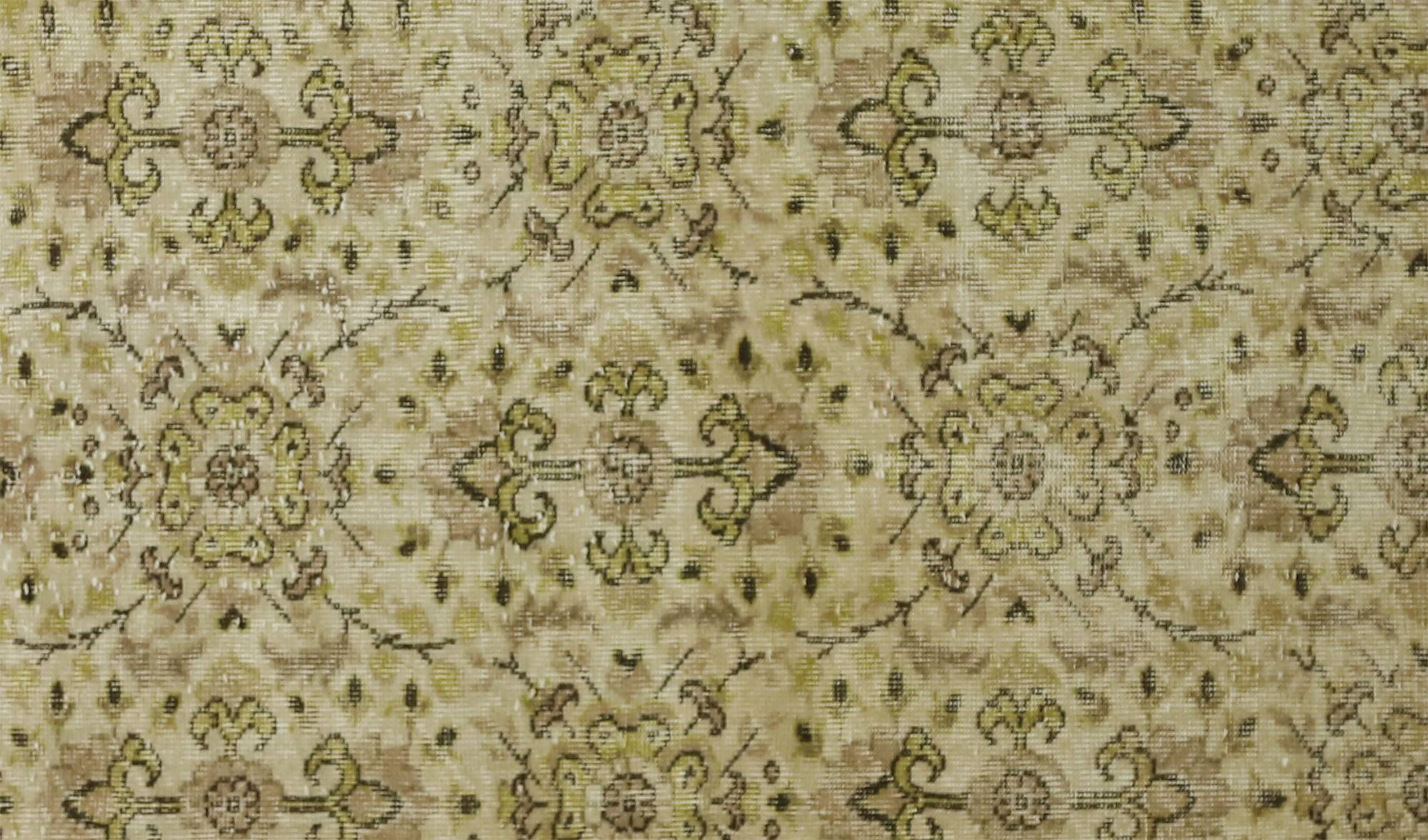 Tapis Vintage Turc – Tons Café & Beige – Motifs Traditionnels  260 × 163 cm